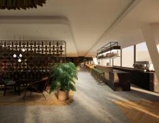 ARCOTEL AQ Restaurant und Barbereich des ARCOTEL AQ