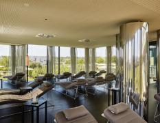 Loisium Wine Spa Hotel Langenlois Ruheraum im Spabereich des Loisium Wine Spa Hotel Langenlois