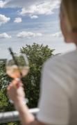 ARCOTEL Kaiserwasser Ausblick von der Terrasse des ARCOTEL Kaiserwasser